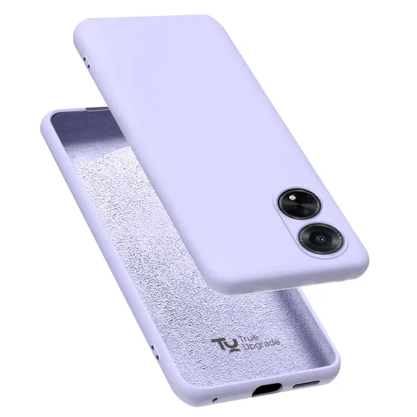 TRUEUPGRADE_Liquid_Silicone_Designed_Back_Case_Cover_for_Oppo_F23_5G_|_Microfiber_Inside_|_Bumper_Back_Cover_Case_for_Oppo_F23_5G_-_Light_Purple