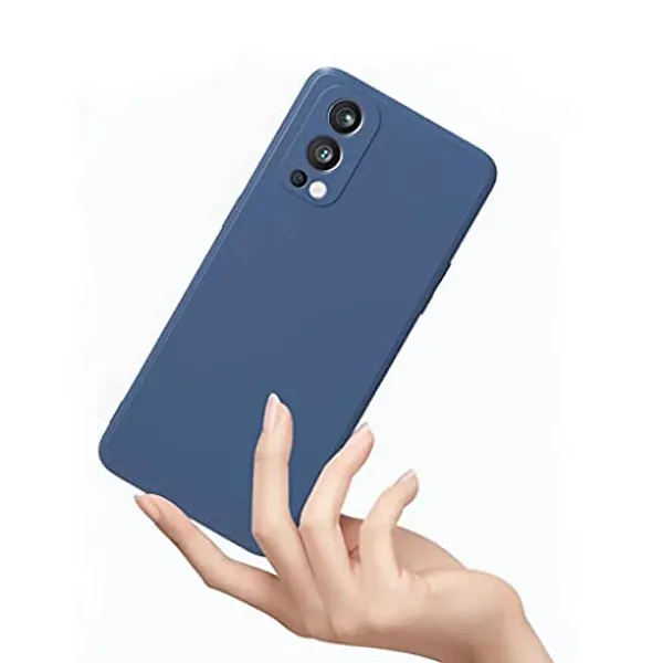 TRUEUPGRADE_Liquid_Silicone_Designed_Case_Cover_for_OnePlus_Nord_2_5G_|_Microfiber_Inside_|_Back_Cover_Case_for_OnePlus_Nord_2_5G_-_Blue