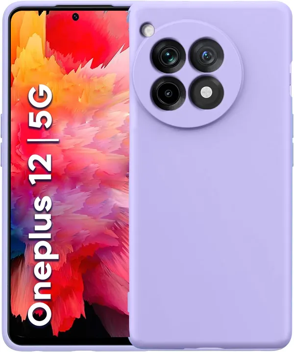 Oneplus_12_5G_Purple_Silicone_Protective_Back_Case_Cover