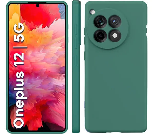 Iqoo_Neo_9_Pro_5G_Green_Silicone_Protective_Back_Case_Cover