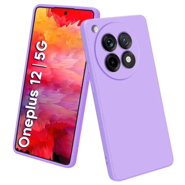 Iqoo_Neo_9_Pro_5G_Purple_Silicone_Protective_Back_Case_Cover
