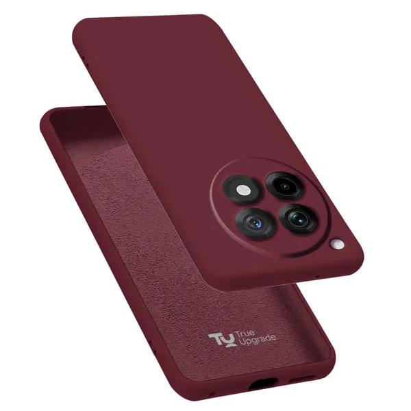 Iqoo_Neo_9_Pro_5G_Wine_Silicone_Protective_Back_Case_Cover