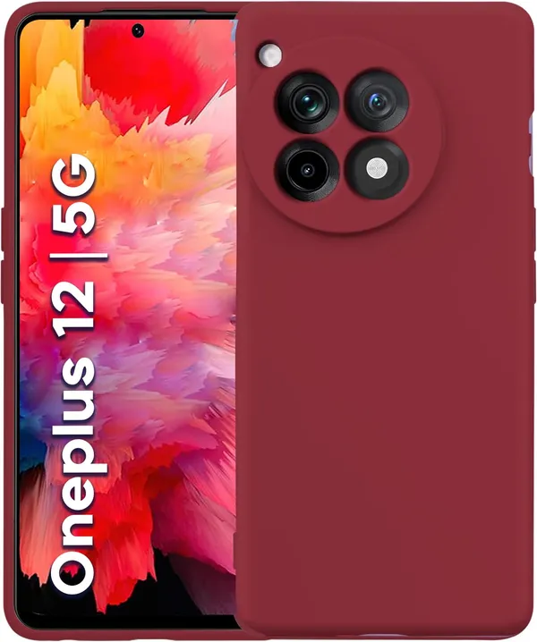 Iqoo_Neo_9_Pro_5G_Wine_Silicone_Protective_Back_Case_Cover