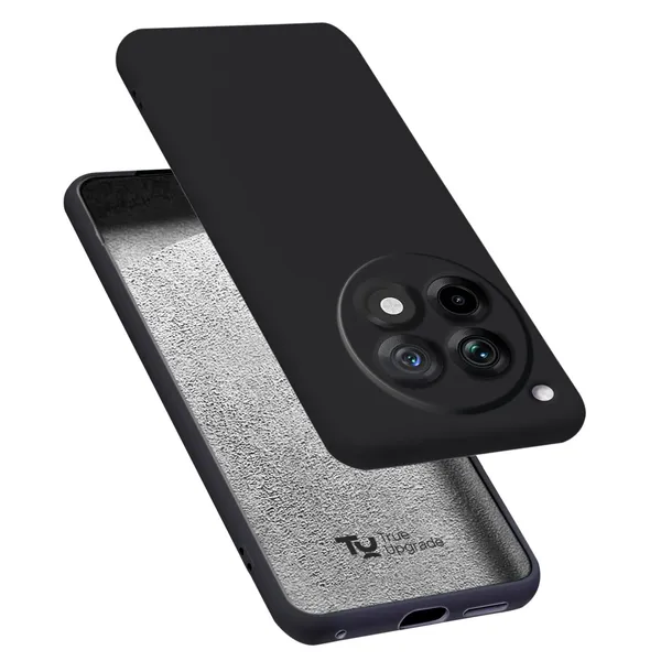 TRUEUPGRADE_Liquid_Silicone_Designed_Back_Case_Cover_for_OnePlus_12R_5G_|_Microfiber_Inside,_Full_Protection_|_Bumper_Back_Cover_Case_for_OnePlus_12R_5G_-_Light_Purple