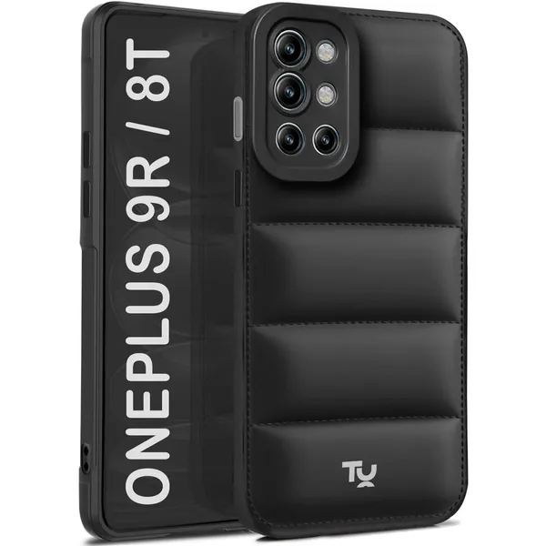 TRUEUPGRADE_Back_Case_Cover_for_OnePlus_9R_5G_|_Compatible_for_OnePlus_9R_5G_Back_Case_Cover_|_Puff_Case_with_Camera_Protection_|Black