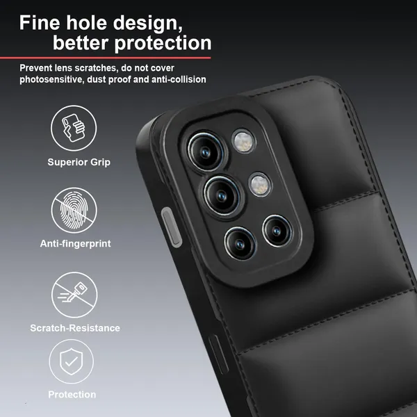 TRUEUPGRADE_Back_Case_Cover_for_OnePlus_9R_5G_|_Compatible_for_OnePlus_9R_5G_Back_Case_Cover_|_Puff_Case_with_Camera_Protection_|Black