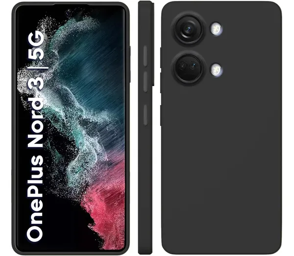 Oneplus_Nord_3_5G_Black_Silicone_Protective_Back_Case_Cover