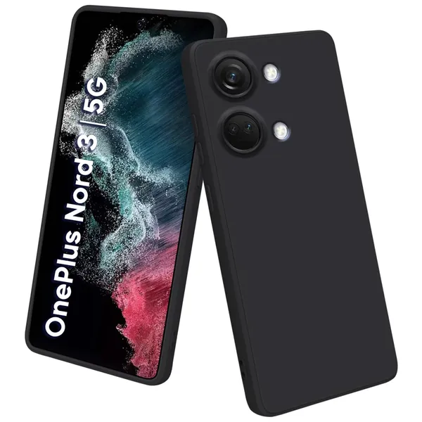 TRUEUPGRADE_Compatible_with_OnePlus_Nord_3_5G_Case,_Liquid_Silicone_Case,_Full_Body_Protective_Cover,_Shockproof,_Slim_Phone_Case,_Anti-Scratch_Soft_Microfiber_Lining_-_Black