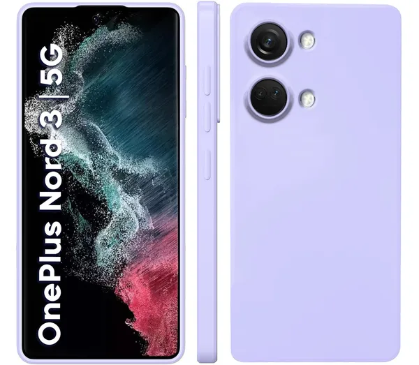 TRUEUPGRADE_Liquid_Silicone_Designed_Back_Case_Cover_for_OnePlus_Nord_3_5G_|_Microfiber_Inside_|_Bumper_Back_Cover_Case_for_OnePlus_Nord_3_5G_-_Light_Purple