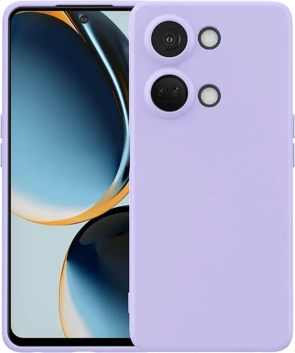 TRUEUPGRADE_Liquid_Silicone_Designed_Back_Case_Cover_for_OnePlus_Nord_3_5G_|_Microfiber_Inside_|_Bumper_Back_Cover_Case_for_OnePlus_Nord_3_5G_-_Light_Purple
