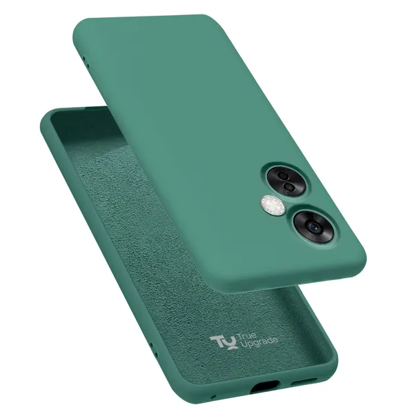 TRUEUPGRADE_Liquid_Silicone_Designed_Back_Case_Cover_for_OnePlus_Nord_CE_3_Lite_5G_|_Microfiber_Inside_|_Bumper_Back_Cover_Case_for_OnePlus_Nord_CE_3_Lite_5G_-_Green