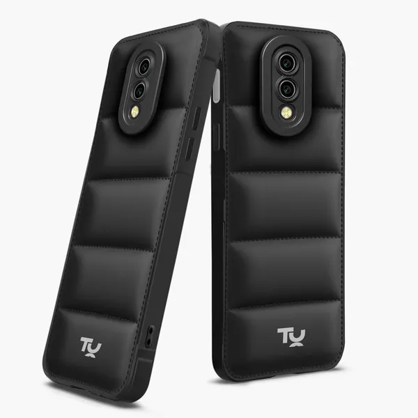 TRUEUPGRADE_Back_Case_Cover_for_Oneplus_6T_/_Oneplus_7_|_Compatible_for_Oneplus_6T_/_Oneplus_7_Back_Case_Cover_|_Puff_Case_with_Camera_Protection_|Black