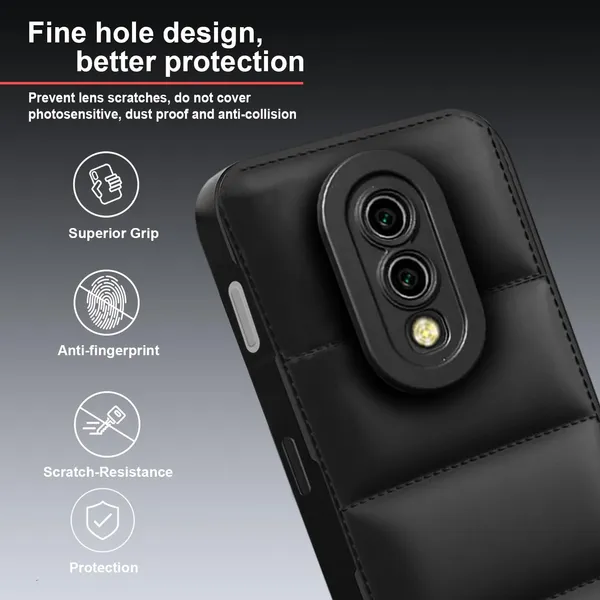 TRUEUPGRADE_Back_Case_Cover_for_Oneplus_6T_/_Oneplus_7_|_Compatible_for_Oneplus_6T_/_Oneplus_7_Back_Case_Cover_|_Puff_Case_with_Camera_Protection_|Black