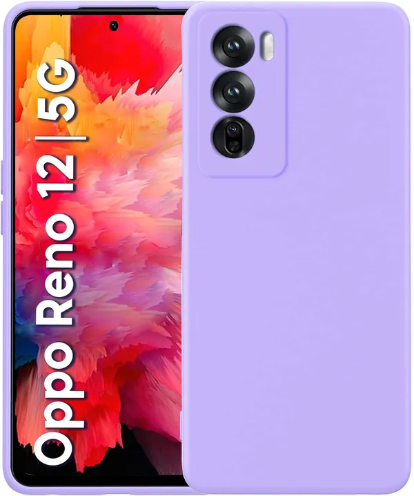 Oppo_Reno_12_5G_Purple_Silicone_Protective_Back_Case_Cover