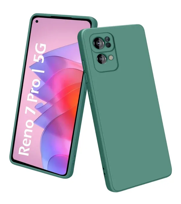 Oppo_Reno_7_Pro_5G_Green_Silicone_Protective_Back_Case_Cover