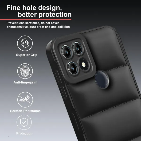TRUEUPGRADE_Back_Case_Cover_for_Oppo_A15_/_A15s_|_Compatible_for_Oppo_A15_/_A15s_Back_Case_Cover_|_Puff_Case_with_Camera_Protection_|Black