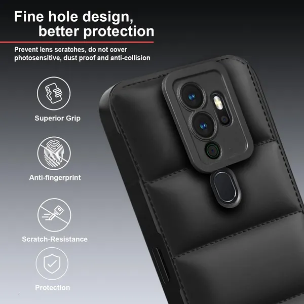 TRUEUPGRADE_Back_Case_Cover_for_Oppo_A5_2020_/_A9_2020_|_Compatible_for_Oppo_A5_2020_/_A9_2020_Back_Case_Cover_|_Puff_Case_with_Camera_Protection_|Black