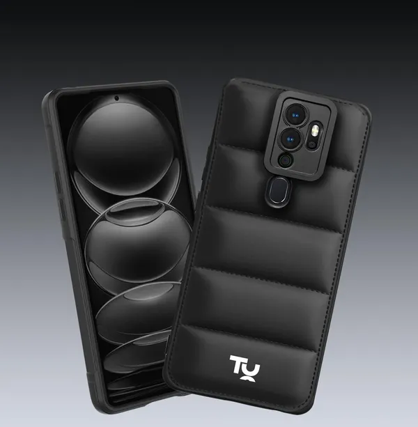 TRUEUPGRADE_Back_Case_Cover_for_Oppo_A5_2020_/_A9_2020_|_Compatible_for_Oppo_A5_2020_/_A9_2020_Back_Case_Cover_|_Puff_Case_with_Camera_Protection_|Black