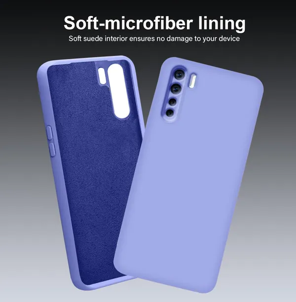 TRUEUPGRADE_Liquid_Silicone_Designed_Back_Case_Cover_for_Oppo_F15|_Microfiber_Inside,_Full_Protection_|_Bumper_Back_Cover_Case_for_Oppo_F15_Purple