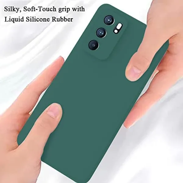 Oppo_Reno_6_5G_Green_Silicone_Protective_Back_Case_Cover