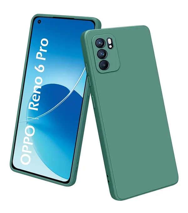 Oppo_Reno_6_Pro_5G_Green_Silicone_Protective_Back_Case_Cover