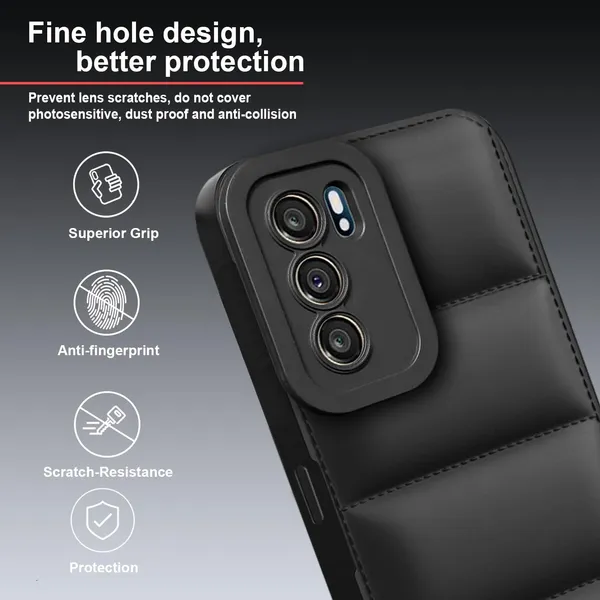 TRUEUPGRADE_Back_Case_Cover_for_Oppo_Reno_6_5G_|_Compatible_for_Oppo_Reno_6_5G_Back_Case_Cover_|_Puff_Case_with_Camera_Protection_|Black
