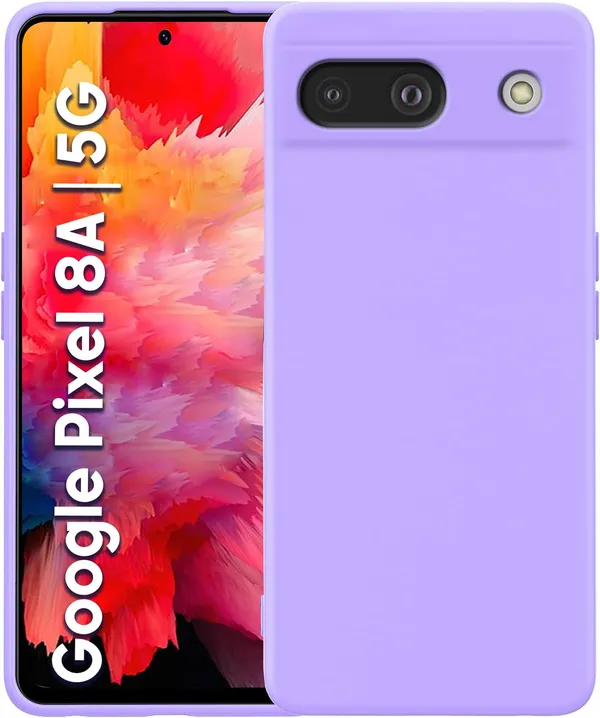 Google_Pixel_8_Google_Pixel_8A_Purple_Silicone_Protective_Back_Case_Cover