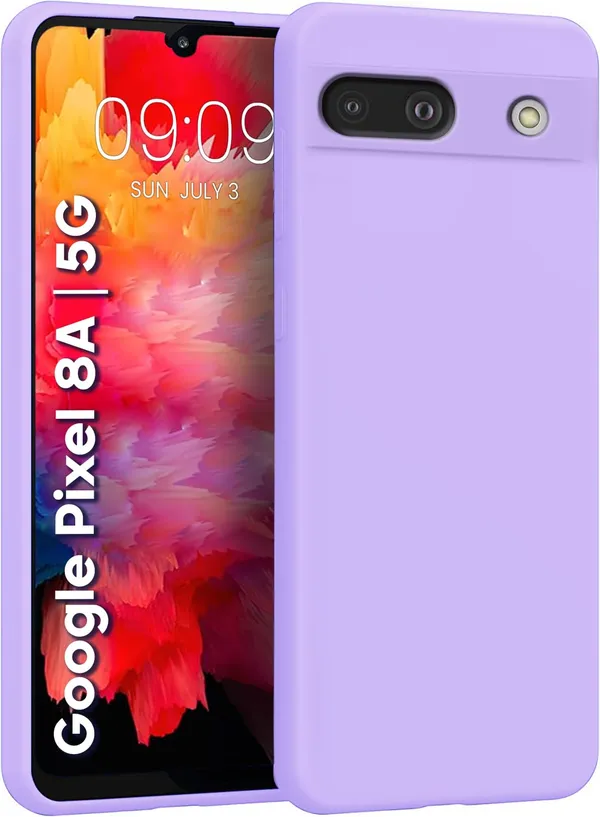 Google_Pixel_8_Google_Pixel_8A_Purple_Silicone_Protective_Back_Case_Cover