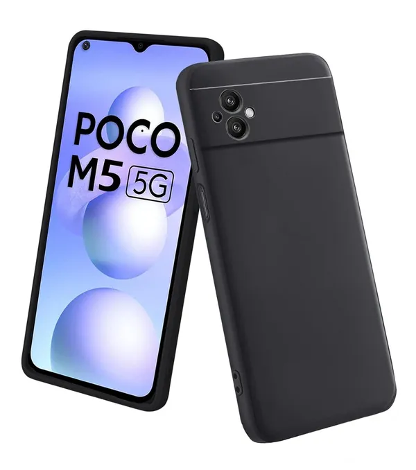 Poco_M5_Black_Polycarbonate_&_Thermoplastic_Polyurethane_Protective_Back_Case_Cover