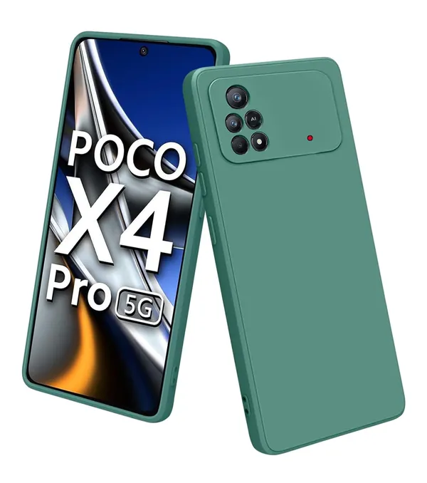 Poco_X4_Pro_5G_Green_Polycarbonate_&_Thermoplastic_Polyurethane_Protective_Back_Case_Cover