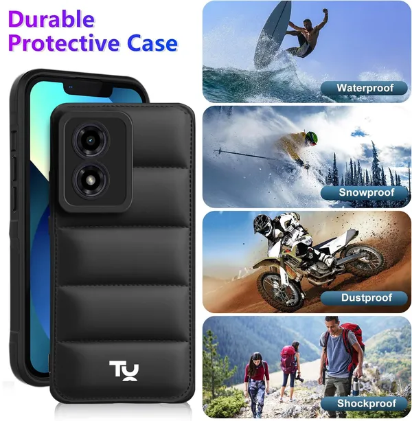 Motorola_Moto_G04_|_G04S_Black_Thermoplastic_Polyurethane_Protective_Back_Case_Cover