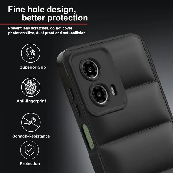 TRUEUPGRADE_Back_Case_Cover_for_Motorola_Moto_G34_/_G45_5G_|_Compatible_for_Motorola_Moto_G34_/_G45_5G_Back_Case_Cover_|_Puff_Case_with_Camera_Protection_|Black