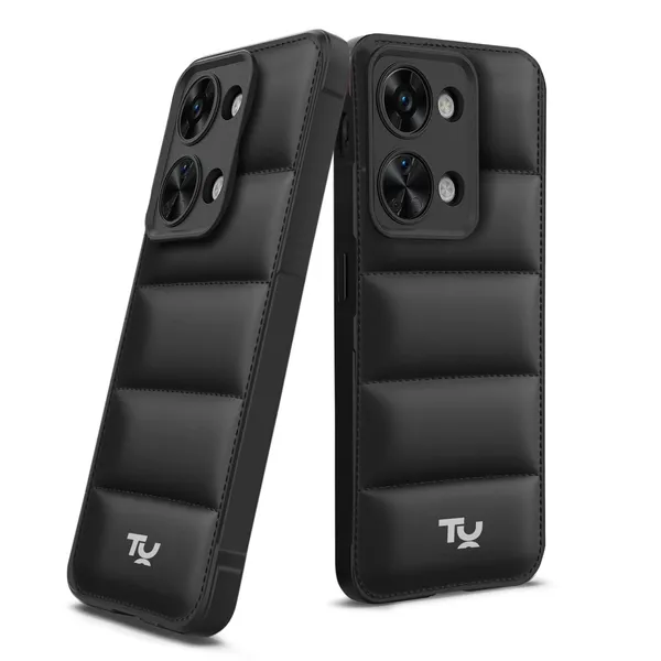 TRUEUPGRADE_Back_Case_Cover_for_OnePlus_Nord_2T_5G_|_Compatible_for_OnePlus_Nord_2T_5G_Back_Case_Cover_|_Puff_Case_with_Camera_Protection_|Black