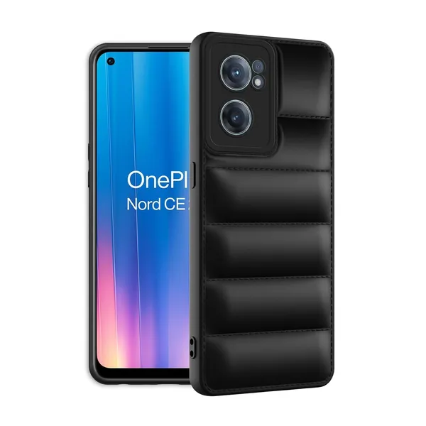 TRUEUPGRADE_Back_Case_Cover_for_OnePlus_Nord_CE_2_5G_|_Compatible_for_OnePlus_Nord_CE_2_5G_Back_Case_Cover_|_Puff_Case_with_Camera_Protection_|Black
