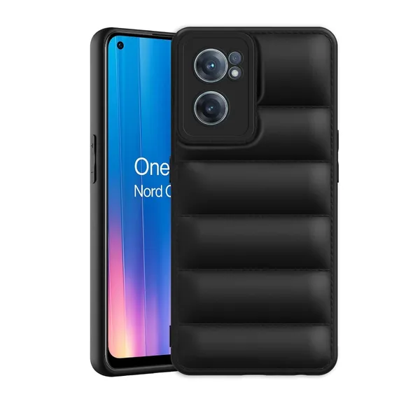 TRUEUPGRADE_Designed_for_OnePlus_Nord_CE_2_5G_Back_Cover_|_Camera_Bump_&_360�_Flexible_Puff_Armor_Protection_|_Matte_Soft_Shock_Proof_Rubberised_Back_Case_Cover_(Black)