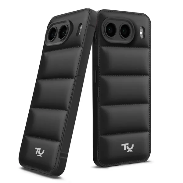 TRUEUPGRADE_Back_Case_Cover_for_OnePlus_Nord_4_5G_|_Compatible_for_OnePlus_Nord_4_5G_Back_Case_Cover_|_Puff_Case_with_Camera_Protection_|Black
