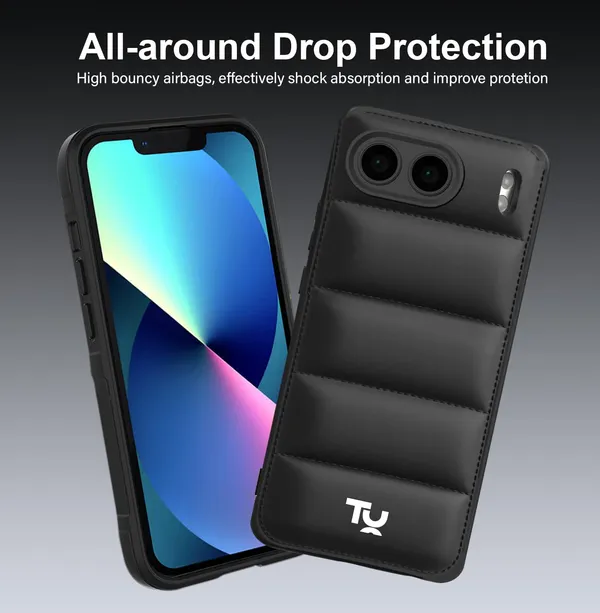 TRUEUPGRADE_Back_Case_Cover_for_OnePlus_Nord_4_5G_|_Compatible_for_OnePlus_Nord_4_5G_Back_Case_Cover_|_Puff_Case_with_Camera_Protection_|Black