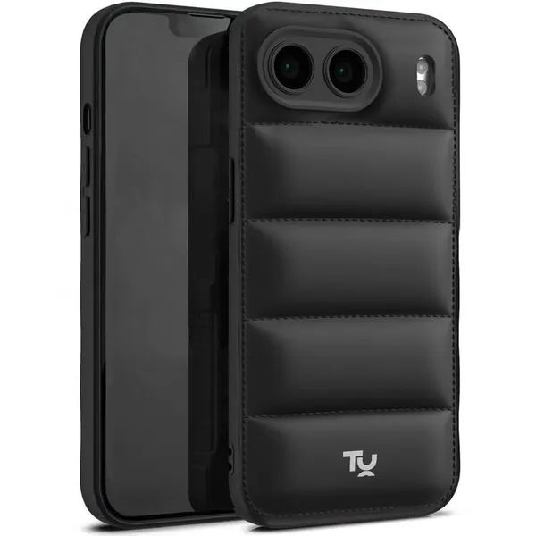 TRUEUPGRADE_Designed_for_OnePlus_Nord_4_5G_Back_Cover_|_Camera_Bump_&_360�_Flexible_Puff_Armor_Protection_|_Matte_Soft_Shock_Proof_Rubberised_Back_Case_Cover_(Black)