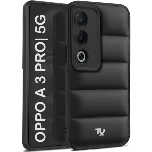 Oppo_A3_Pro_5G_Black_Silicone_Protective_Back_Case_Cover