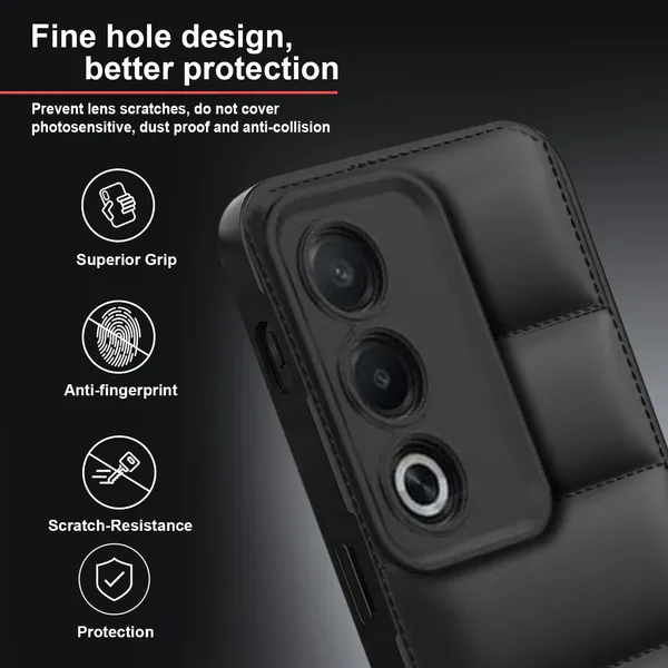 Oppo_A3_Pro_5G_Black_Silicone_Protective_Back_Case_Cover