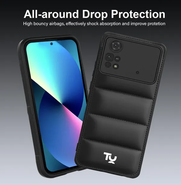 Poco_M4_Pro_4G_Black_Silicone_Protective_Back_Case_Cover