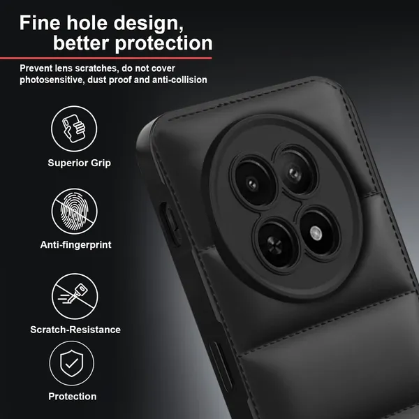 TRUEUPGRADE_Designed_for_Realme_12x_/_Realme_12_/_Realme_C65_/_Narzo_70x_(5G)_|_Camera_Bump_&_360�_Flexible_Puff_Armor_Protection_|_Matte_Soft_Shock_Proof_Rubberised_Back_Case_Cover_(Black)