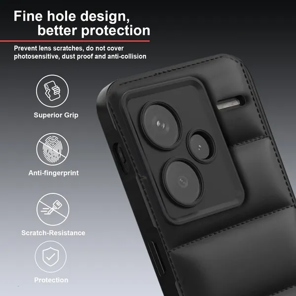 TRUEUPGRADE_Back_Case_Cover_for_Mi_Redmi_Note_13_Pro_Plus_5G_|_Compatible_for_Mi_Redmi_Note_13_Pro_Plus_5G_Back_Case_Cover_|_Puff_Case_with_Camera_Protection_|_Black