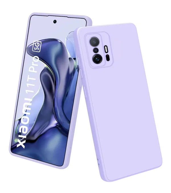 TRUEUPGRADE_Liquid_Silicone_Back_Case_Cover_Compatible_for_Xiaomi_11T_Pro_5G_|_Microfiber_Inside_|_360_Degree_Protection_Back_Cover_Case_for_Xiaomi_11T_Pro_5G_-_Purple