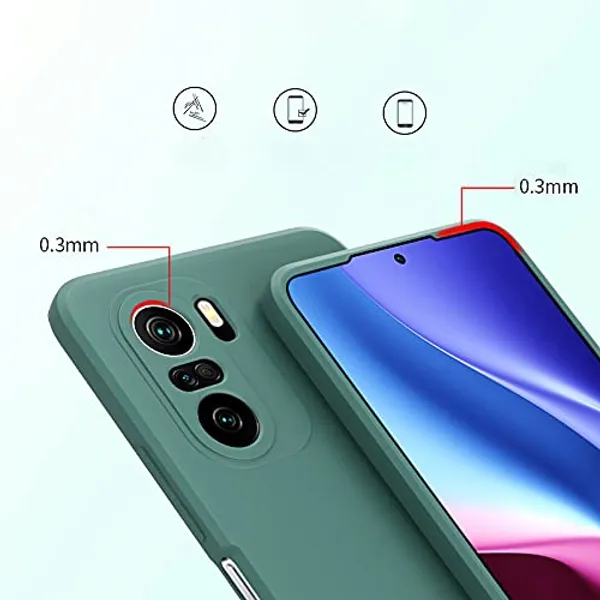 TRUEUPGRADE_Soft_Silicone_Slim_Matte_Liquid_Silicone_TPU_Shockproof_Slim_Back_Cover_Case_for_Mi_Redmi_Note_10s_/_10_/_Note_11_SE_(Green)