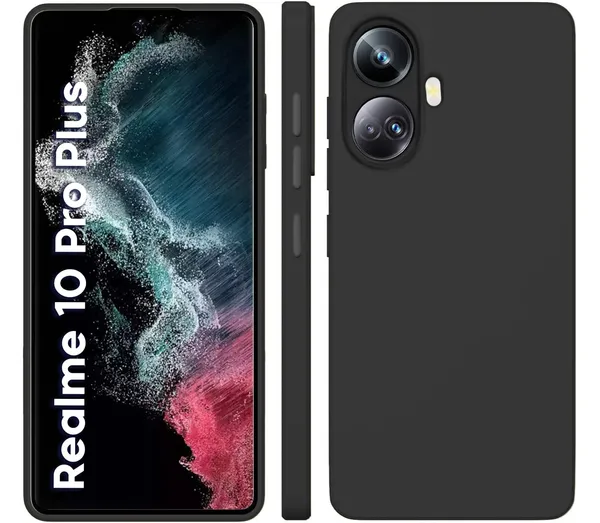 TRUEUPGRADE_Liquid_Silicone_Designed_Back_Case_Cover_for_Realme_10_Pro_Plus_5G_|_Microfiber_Inside_|_Bumper_Back_Cover_Case_for_Realme_10_Pro_Plus_5G_-_Black