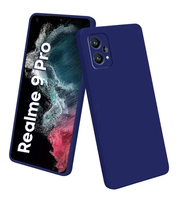 TRUEUPGRADE_Liquid_Silicone_Realme_9_Pro_5G_Back_Cover_Case|_Microfiber_Inside_|_360_Degree_Protection_Back_Cover_Case_for_Realme_9_Pro_5G_-_Blue