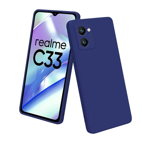 Realme_C33_Blue_Polycarbonate_&_Thermoplastic_Polyurethane_Protective_Back_Case_Cover