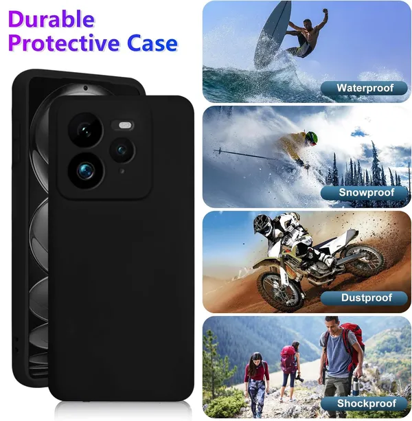 TRUEUPGRADE_Compatible_with_Realme_GT_7_Pro_5G_Back_Cover_Case,_Liquid_Silicone_Cover,_Full_Body_Protective_Cover,_Shockproof,_Anti-Scratch_Soft_Microfiber_Lining_-_Black