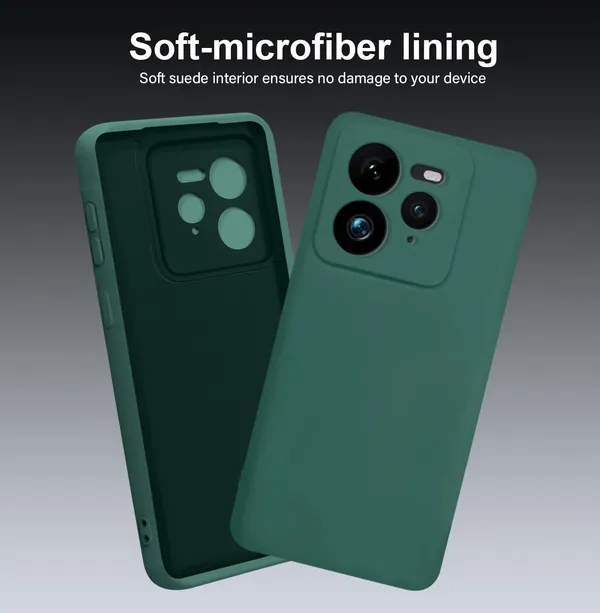 TRUEUPGRADE_Compatible_with_Realme_GT_7_Pro_5G_Back_Cover_Case,_Liquid_Silicone_Cover,_Full_Body_Protective_Cover,_Shockproof,_Anti-Scratch_Soft_Microfiber_Lining_-_Green